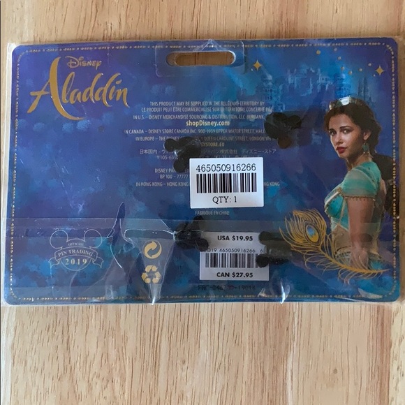 Disney Aladdin Set of 4 Pins - Picture 2 of 3